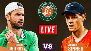 Sinner vs Dimitrov Live Streaming | Grigor Dimitrov vs Jannik Sinner Live