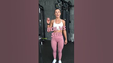 RDL vs SDL 🍑🔥 SAVE for later! #shorts