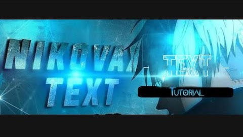 Nikovax Style Text Tutorial CAPCUT