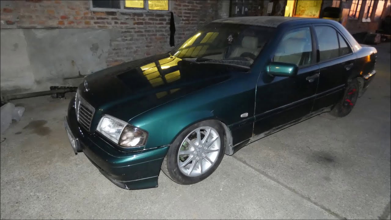 Mercedes W202 C180 Drift YouTube