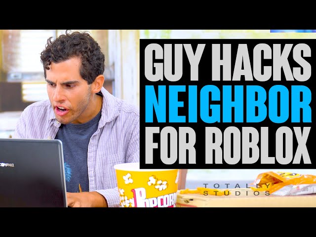 Kid HACKS Next Door Neighbor's ROBLOX Wifi for Credit Cards. class=