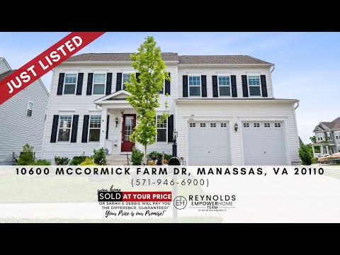 10600 McCormick Farm Drive, Manassas, VA home video tour