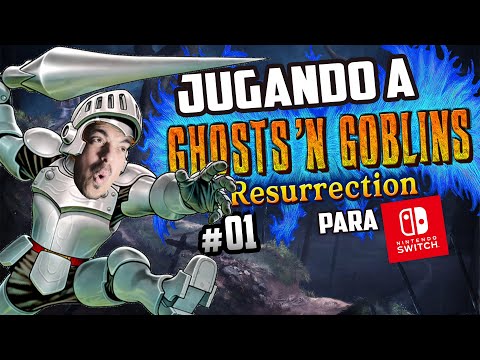 JUGANDO a GHOST N GOBLINS RESURRECTION (Nintendo Switch)