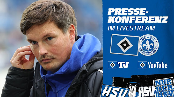 RE-LIVE: MATCHDAY-PRESSEKONFERENZ MIT MERLIN POLZIN I HSV vs. SV Darmstadt 98 I 15. Spieltag