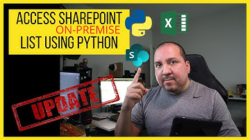 Python SharePoint On-Premise Access List