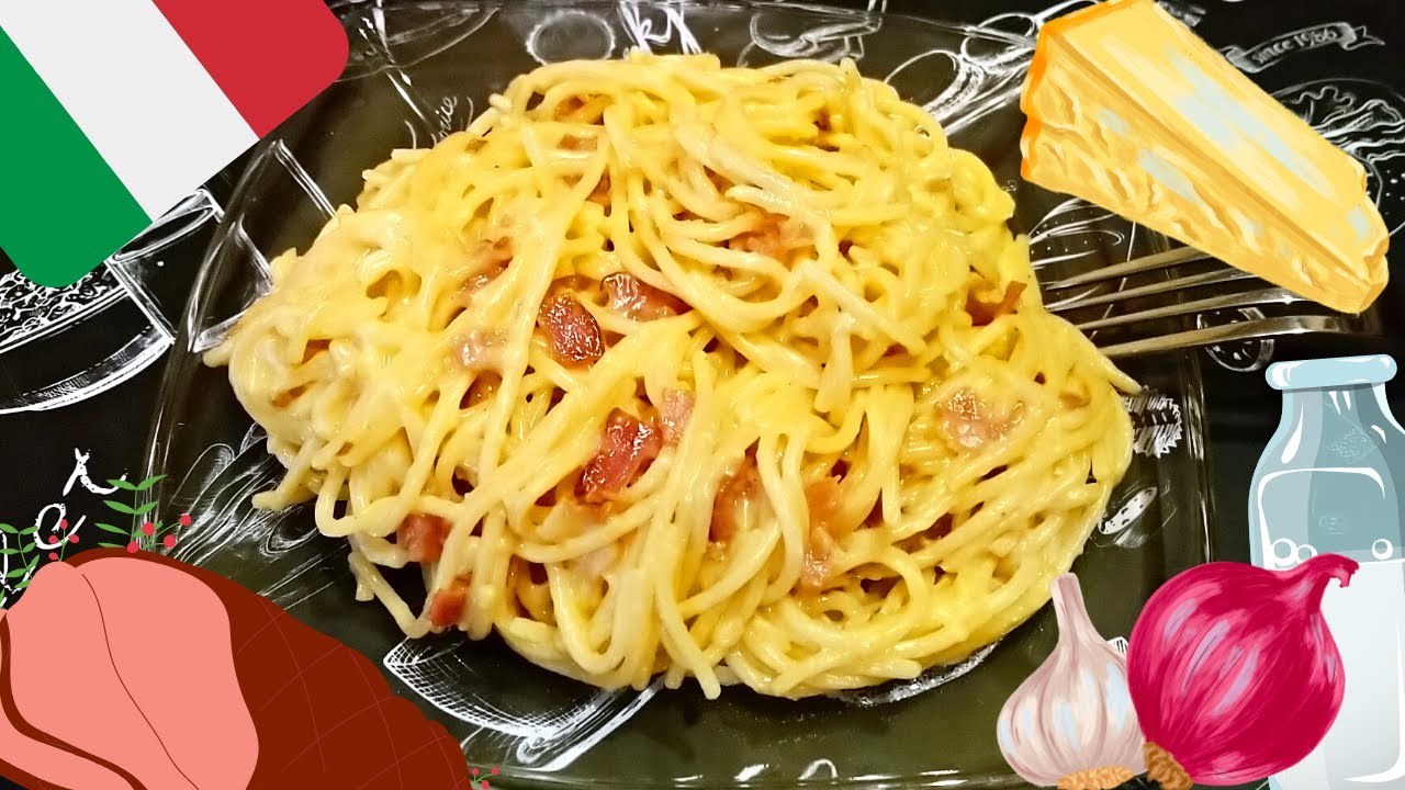 Spaggetti a la carbonara