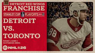 PLAYOFF SHOWTIME | Red Wings @ Maple Leafs | Stanley Cup Playoffs Round 1, Game 3 | NHL 26