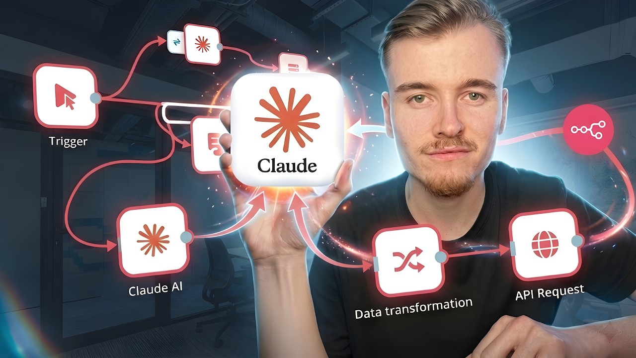 Mit Claude n8n Workflows in Minuten bauen (2026) - YouTube