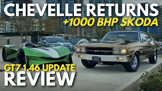 Chevy Chevelle Returns & A Free Afeela | GT7 1.46 April Update Review | Cars, Events, Scapes & Swaps