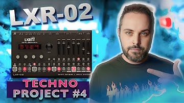 🔥ERICA SYNTHS LXR-02🔥TECHNO PROJECT #04 - NEW SOUNDBANK - 16 KITS & 16 PATTERNS