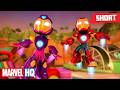The Flying Panther Meet Iron Man And His Awesome Friends MarvelHQ X Disneyjr 