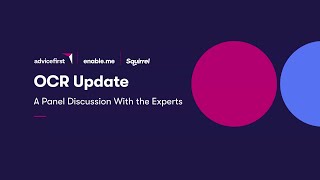 OCR Update: A Panel Discussion With the Experts