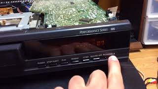 VCR button issues. What causes this? Is it possible to fix?