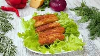 Куриные Колбаски С Сыром - Рецепты От Со Вкусом
