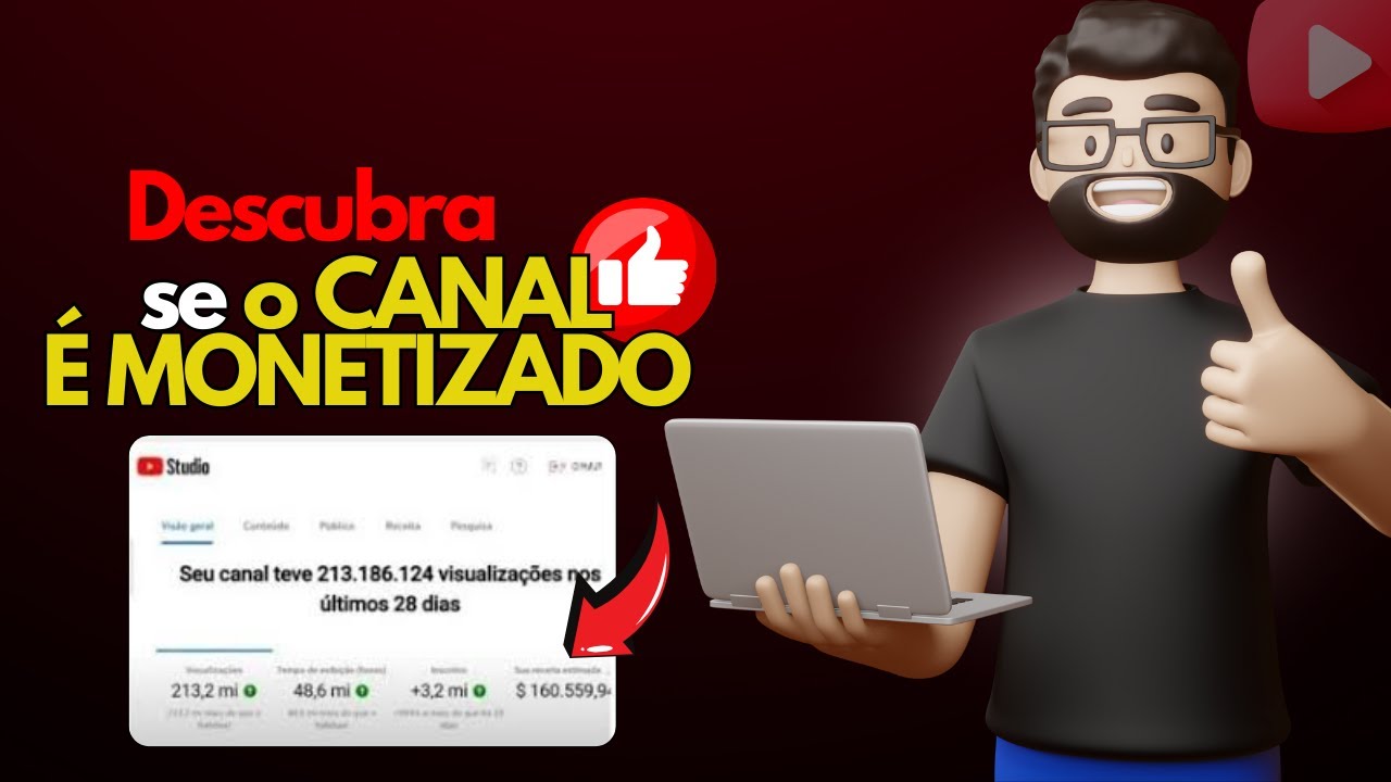 Como Saber se um Canal é Monetizado No Youtube? FÁCIL ASSIM! - YouTube