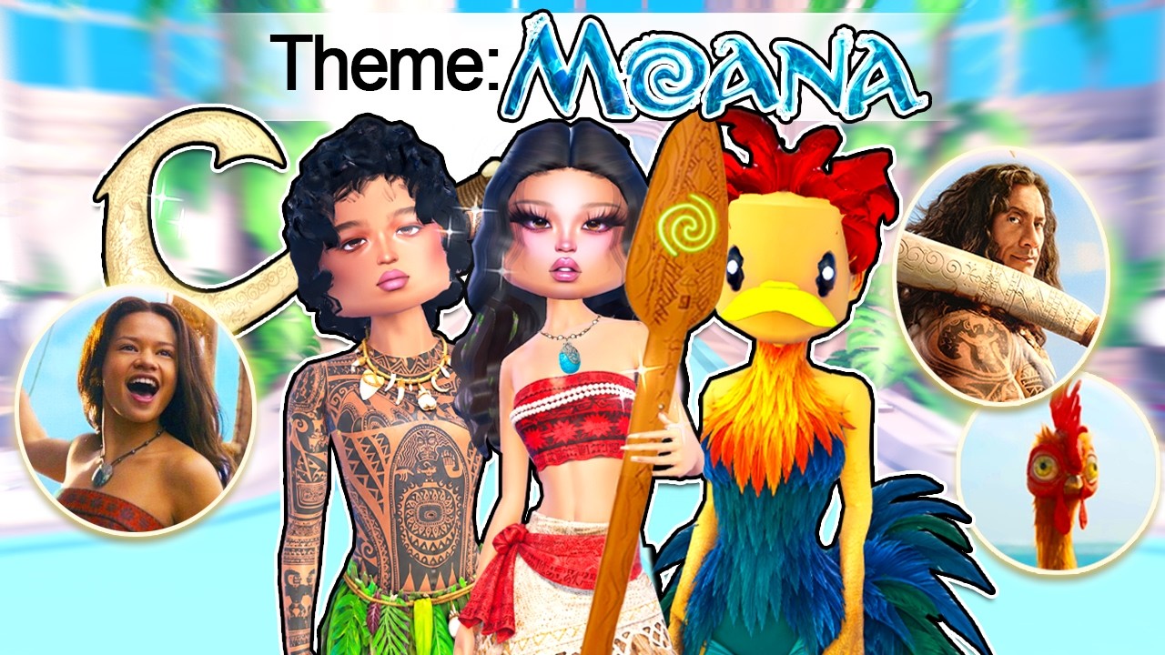 Buying MOANA Themes in DRESS to IMPRESS