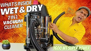 American Micronic Wet Dry Vacuum Cleaner 1600 Watts Powerful Wet And Dry Vacuum Cleaner Blower