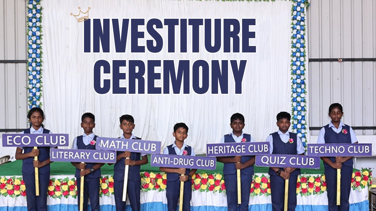 Investiture Ceremony 2025 | Sri Guru Vidyalaya CBSE School, Manapparai