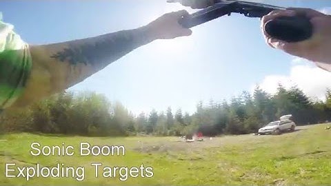 GoPro Sonic Boom Exploding Targets