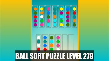 Ball Sorting Puzzle Game Level 279 | Ball Sort Puzzle Level 279 | GamingOn