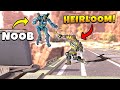 *NEW* MIRAGE HEIRLOOM VS NOOB - NEW Apex Legends Funny & Epic Moments #375