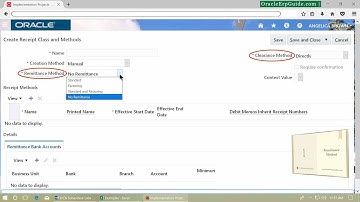 Fusion AR - Receipt Remittance and Accounting | OracleErpGuide.com | CA SUHAS VAZE