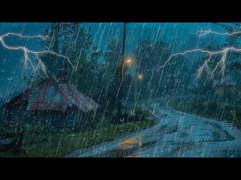 Sonido de Lluvia y Truenos para Dormir Profundamente - Relajación 10 Horas