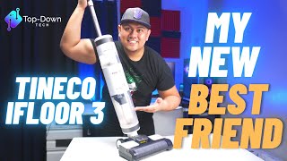 TINECO iFLOOR3: MY FAVORITE VACUUM SO FAR! (1MONTH REVIEW)