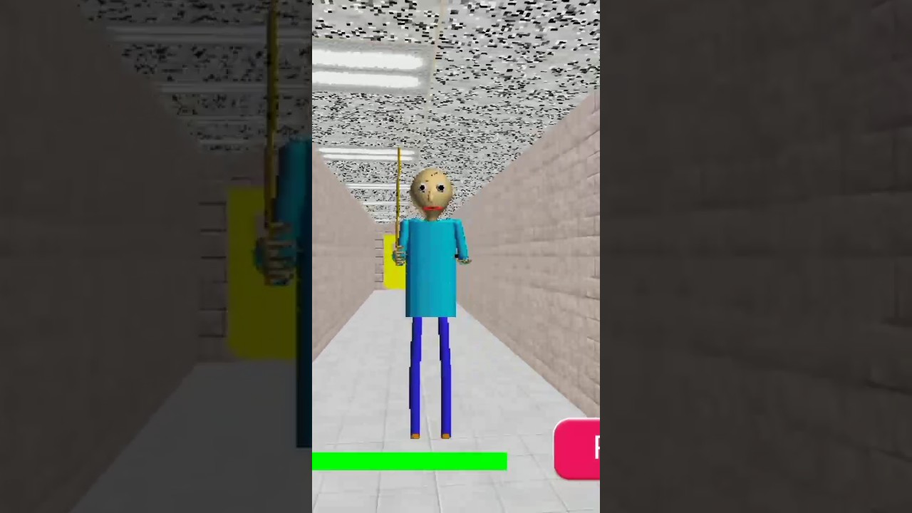 Baldi's Basics Mods - Blue Baldi Jumpscare