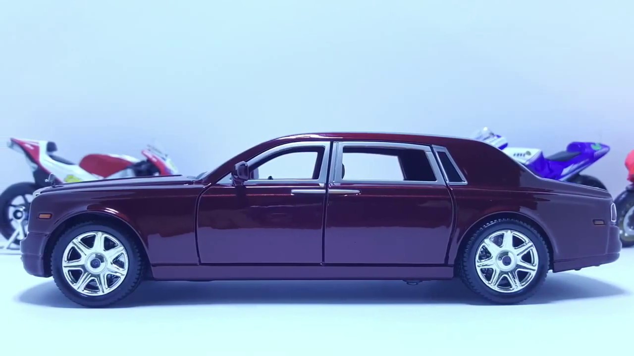 Rolls Royce Phantom Diecast model 1/24 YouTube
