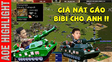 AoE Highlight | U98 đập tan giấc mộng cân bản đồ của BiBi bằng trận chủ lực trong mơ