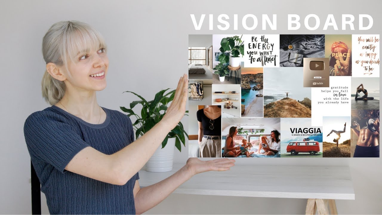 Come raggiungere i propri obiettivi - la mia vision board | CRESCITA PERSONALE