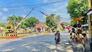 2 Railway Crossings at Klakah Station, Lumajang, East Java