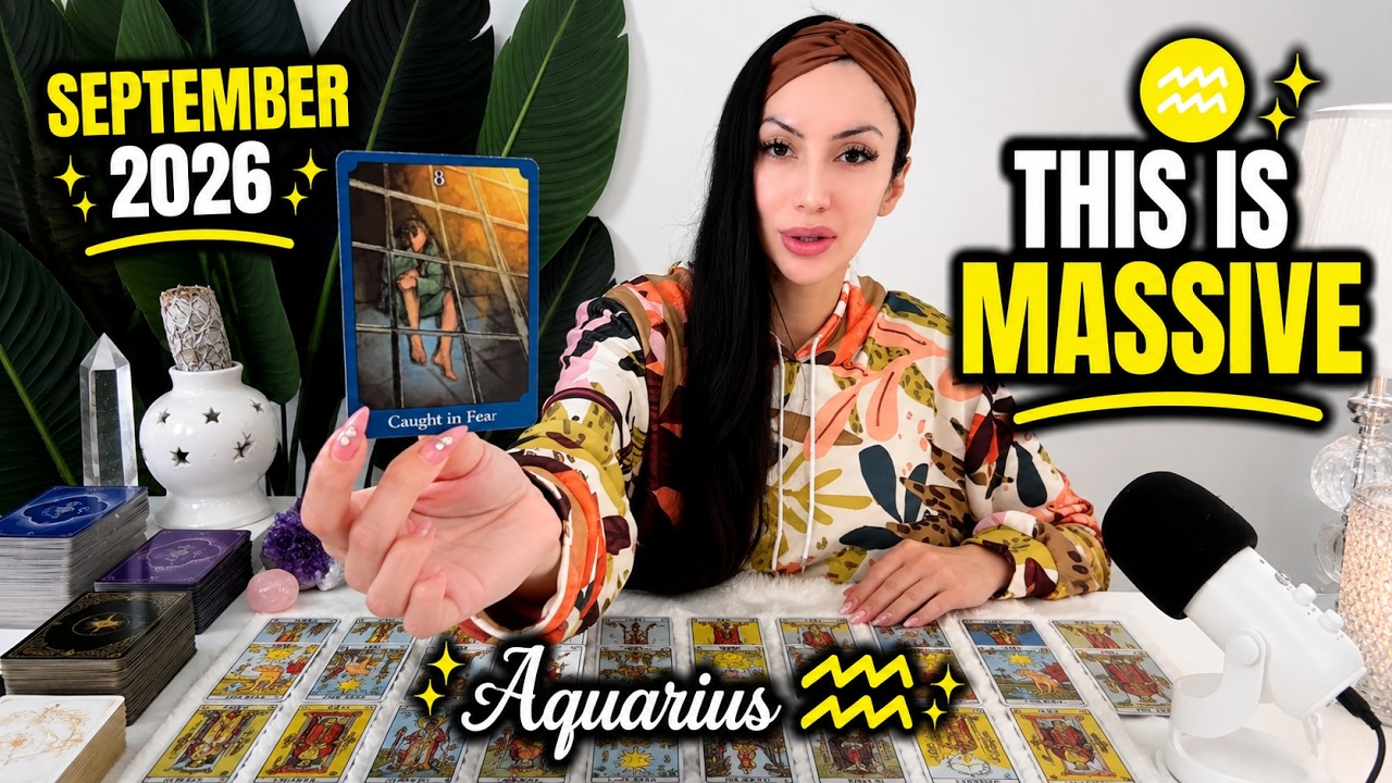 Aquarius😯"Woww Aqua‼️Get Ready Your Life Is About To Transform Entirely...Chills" September 2026