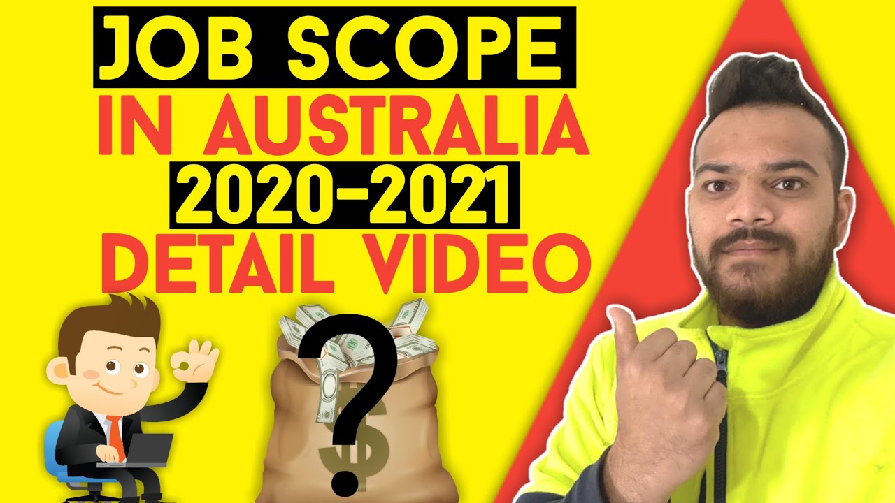 Jobs scope in every field in Australian 2020