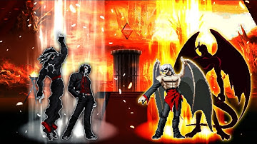 Nether 0.20 (6P) VS Devourer Element (12P) [KOF MUGEN]