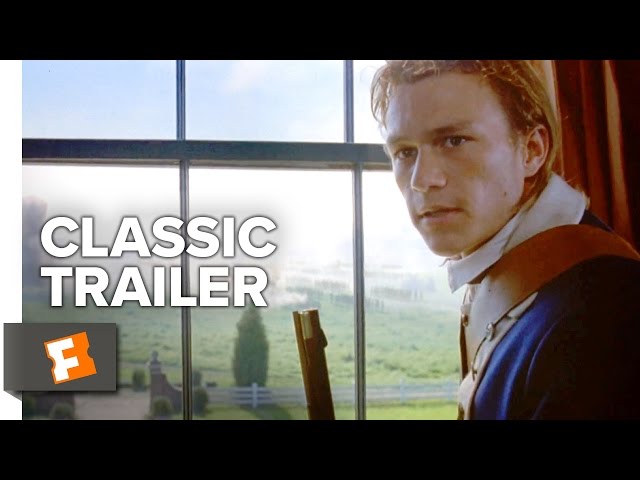 The Patriot (2000) Official Trailer 1 - Heath Ledger Movie class=