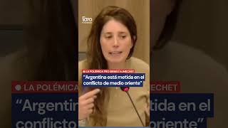 Sabrina Ajmechet: "Somos parte del conflicto de Medio Oriente desde el 7 de octubre de 2023"