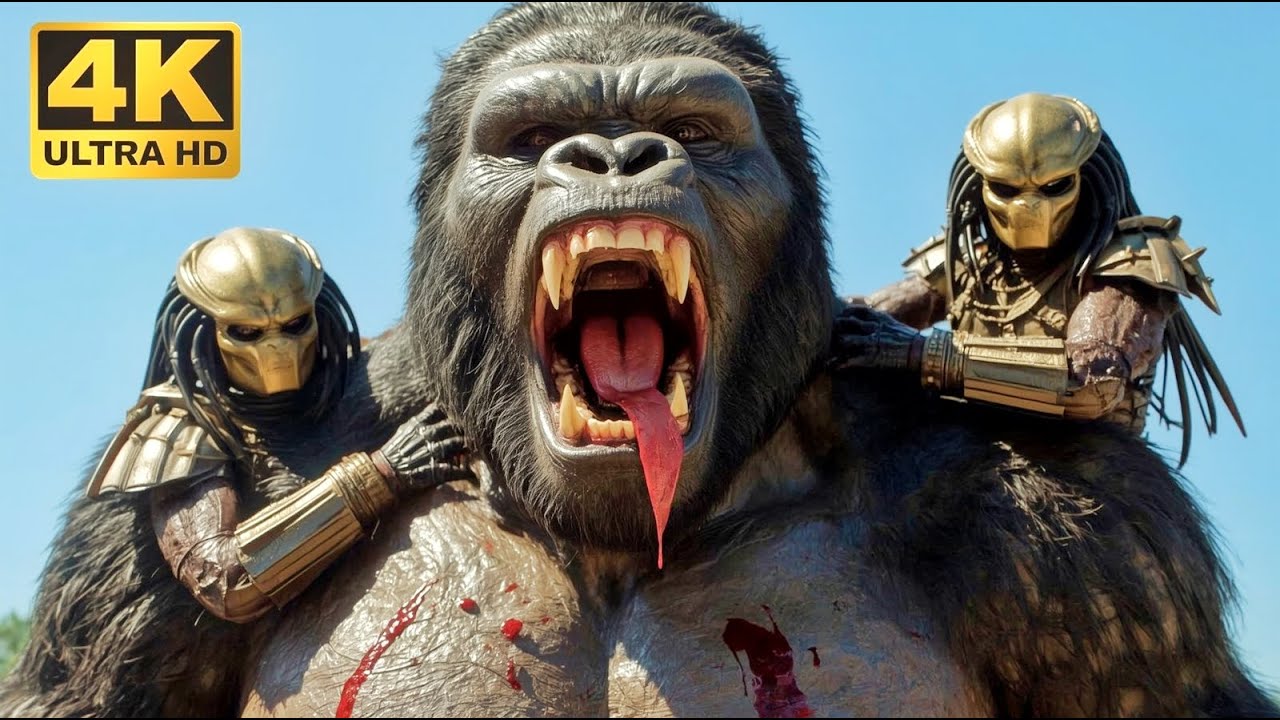 KING KONG vs PREDATOR | When the Predator Crosses the Line and Pays the Price