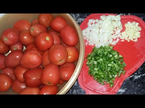 Molho de Tomates Caseiro.100%Natural- Fácil Fácil