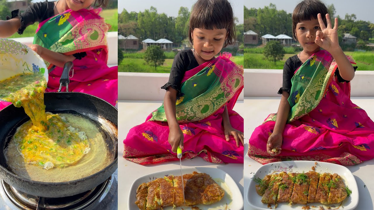 Watch How Ginni Jamiya Makes the Perfect Egg Omelette!🍳