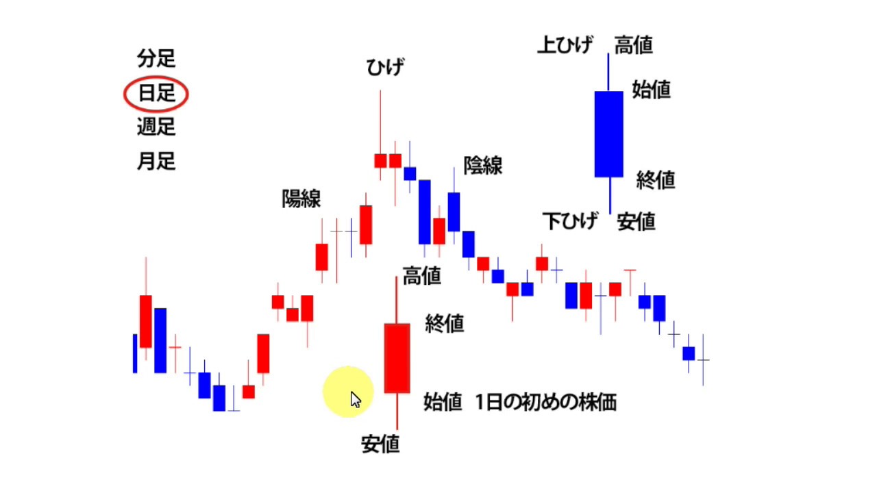 見方 ローソク 足