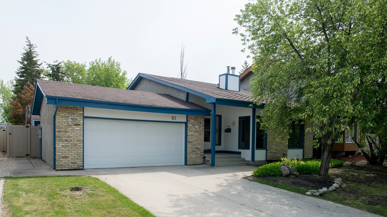 House for Sale 61 Nutley Circle Winnipeg MB YouTube