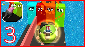 Fat Pusher - Gameplay All Levels #45 (Android,iOS)