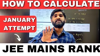 How to calculate your Rank from JEE Main 2024 Percentile✅ | CUT-OFF for JEE Mains Result 2024 #jee
