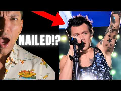 Harry Styles Performs "Sign of the Times" and BRINGS DOWN Madison Square Garden|Vocal Coach Reaction