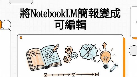 將NotebookLM簡報變成可編輯