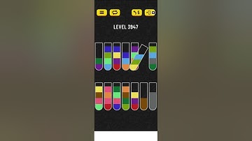 water sort puzzle level 3947