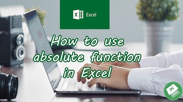 Excel absolute value function