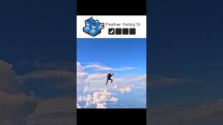 Minecraft Boots enchatments IRL. 👟🪶☃️ #minecraft #minecraftshorts